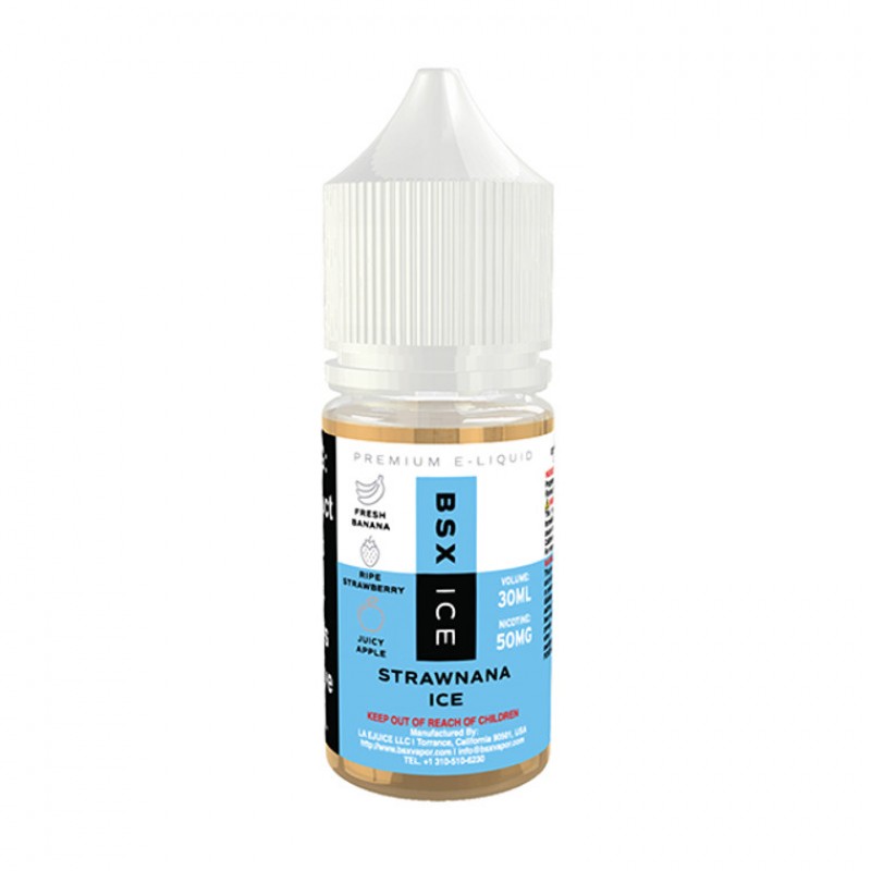 Strawnana Ice by Glas BSX Salts TFN 30mL