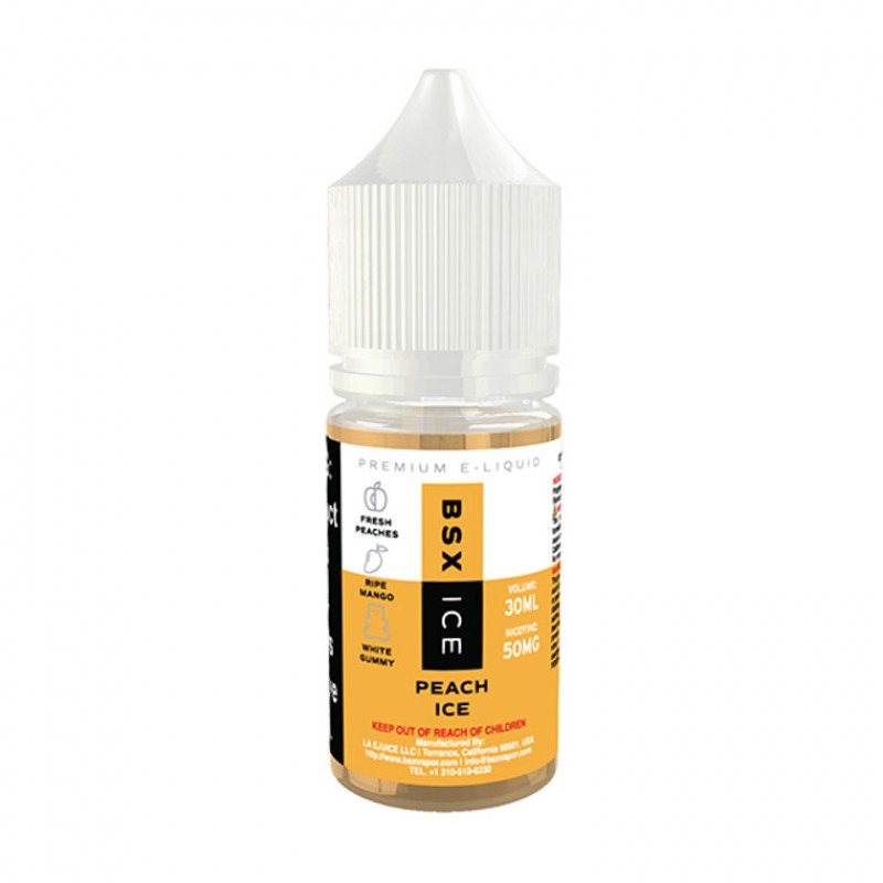 Peach Ice by Glas BSX Salts TFN 30mL