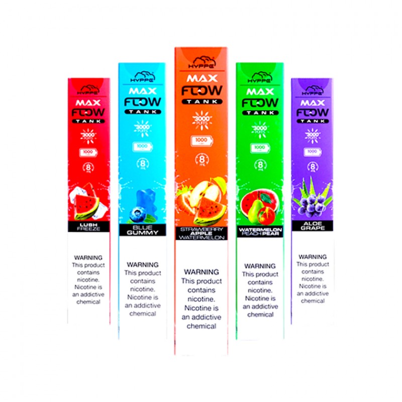 Hyppe Max Flow Tank Disposable | 3000 Puffs | 8mL