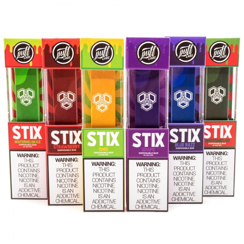 Puff Stix Disposable E-Cigs | 300 Puffs