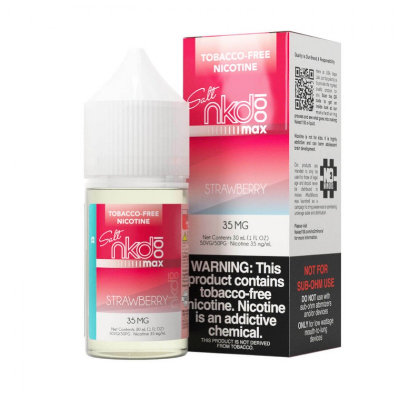 Max Strawberry Ice by Naked Max E-Liquid