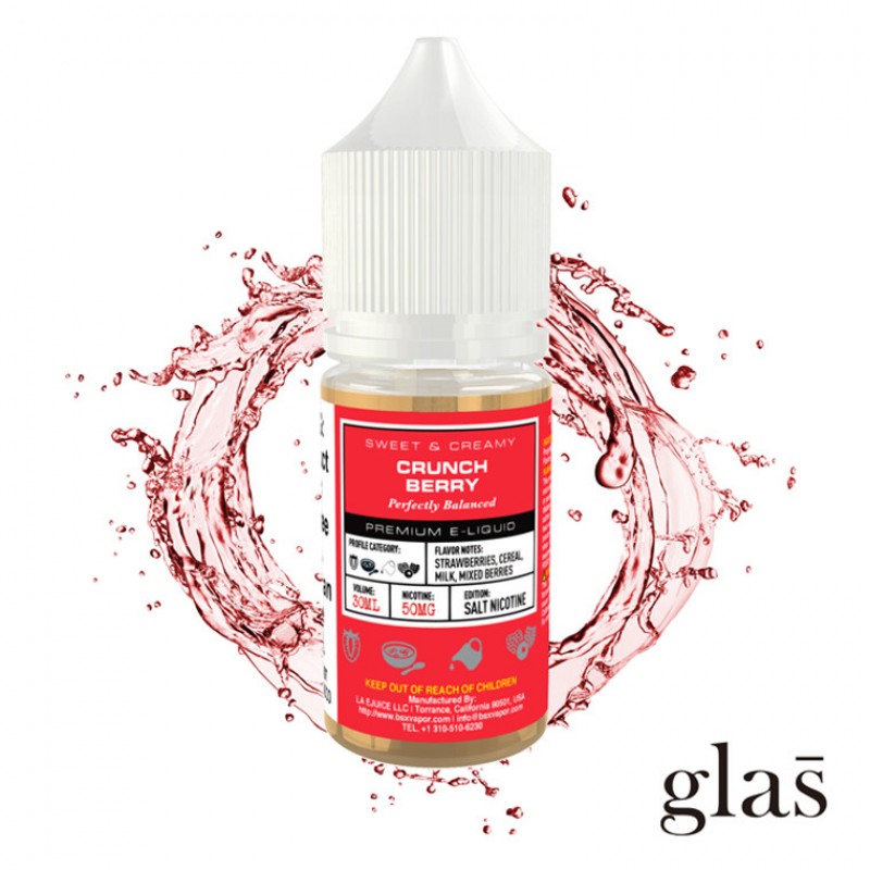 Crunch Berry By GLAS BSX Salt E-Liquid