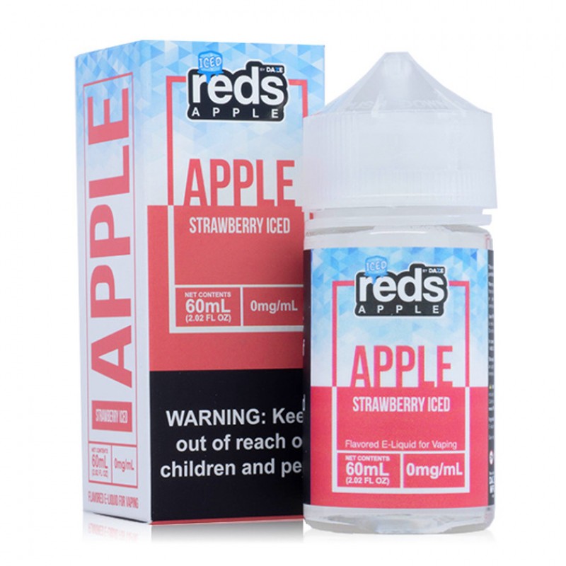Reds Strawberry ICED by 7 Daze E-Liquid