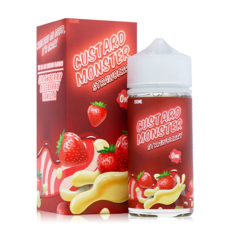 Strawberry Custard By Custard Monster E-Liquid