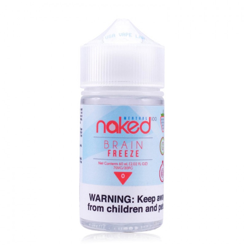 Strawberry Pom by Naked 100 Menthol (Formerly Brain Freeze) E-Liquid