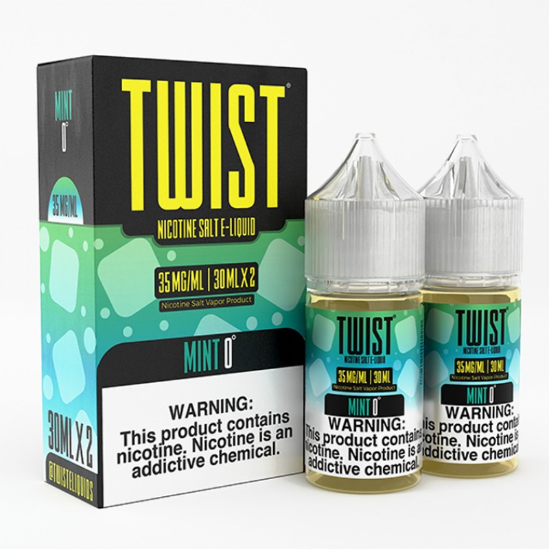 Mint 0° (Arctic Cool Mint) By Twist Salts E-Liquid